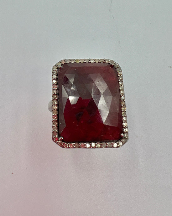 Anillo Rubi Diamonds T16