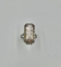 Anillo Aguamarina rosada T18