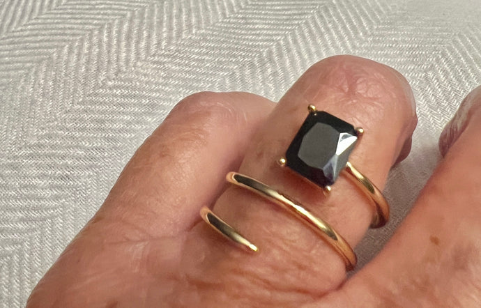 Anillo Onix negro